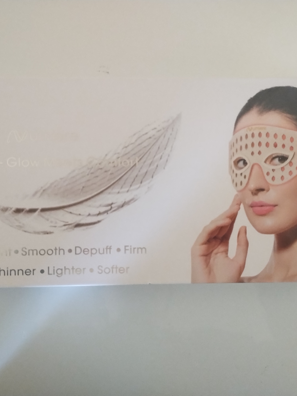 Reusable Pink Eye Mask for Depuffing and Firming